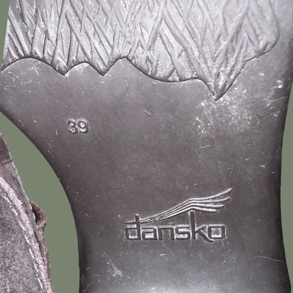 Dansko Women's Brown Leather Suede Mary Jane Shoe Size 39 US 9 - Picture 3 of 6